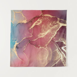 Abstract colourful background, wallpaper. Mixing Tapestry