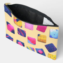 Abstract Colourful Blocks Pattern