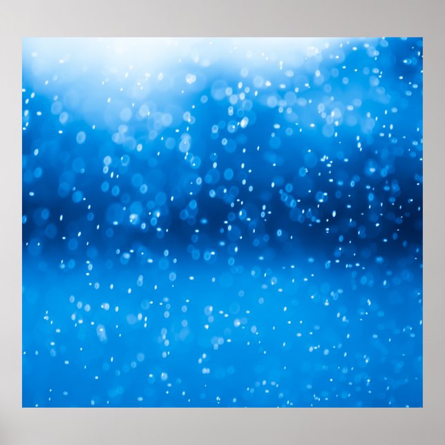 Abstract colourful bokeh background. poster (Front)