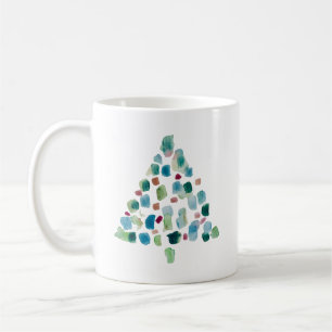 Abstract Colourful Christmas Tree  Coffee Mug