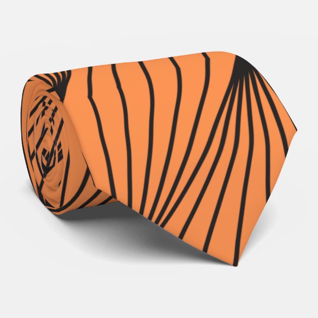 Abstract Colourful Classic Tie (Rolled)