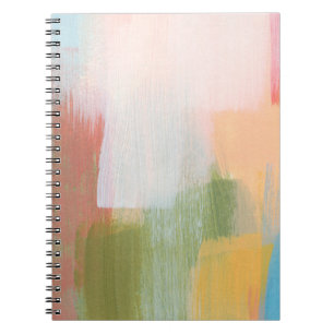 Abstract colourful design. Versatile artistic. Bru Notebook