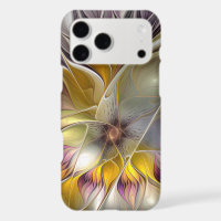 Abstract Colourful Fantasy Flower Modern Fractal