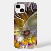 Abstract Colourful Fantasy Flower Modern Fractal