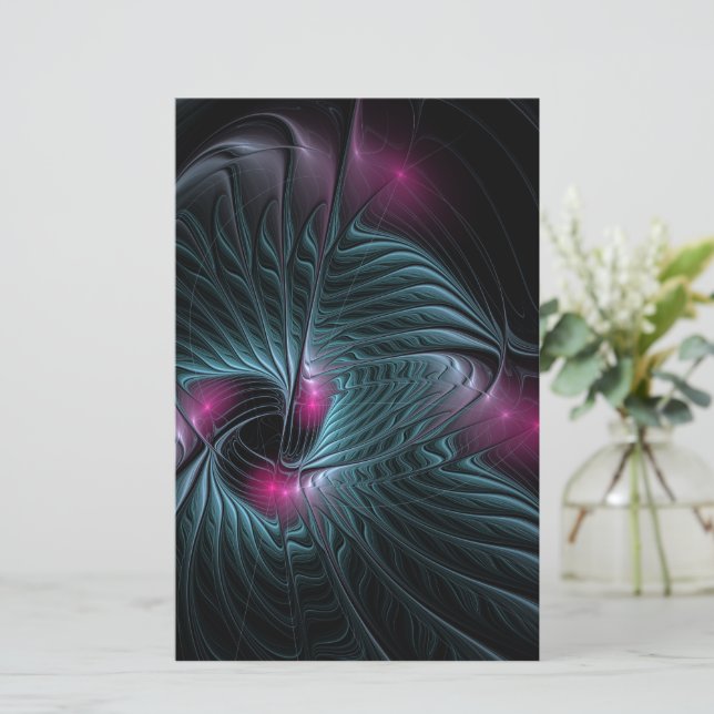 Abstract Colourful Fantasy Fractal  (Standing Front)