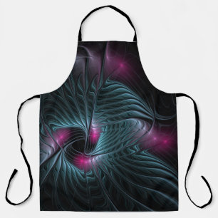 Abstract Colourful Fantasy Fractal Apron