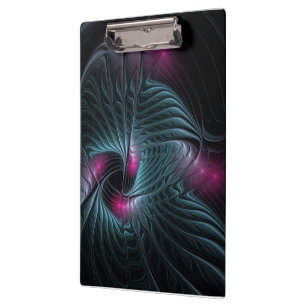 Abstract Colourful Fantasy Fractal Clipboard