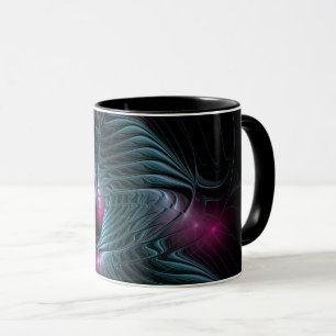 Abstract Colourful Fantasy Fractal Mug