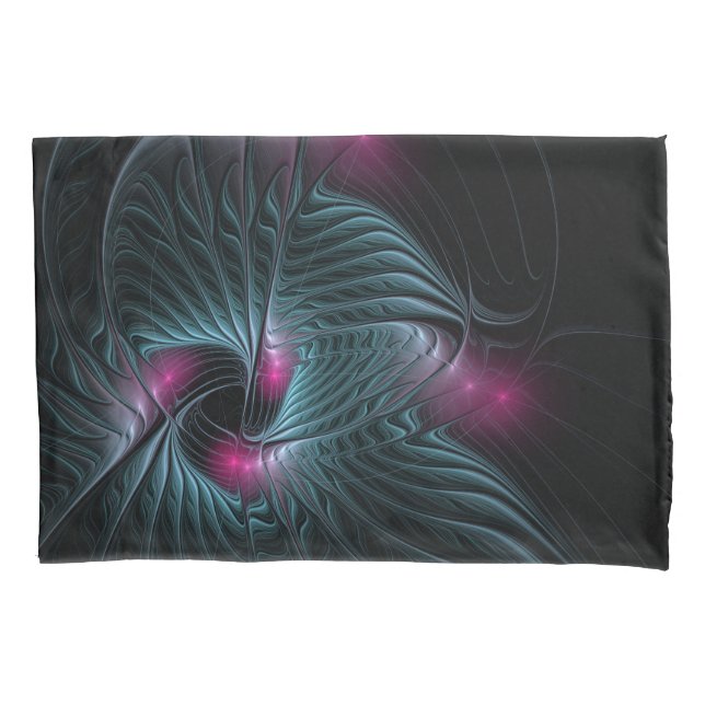 Abstract Colourful Fantasy Fractal  Pillowcase (Front)