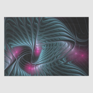 Abstract Colourful Fantasy Fractal Tissue Paper