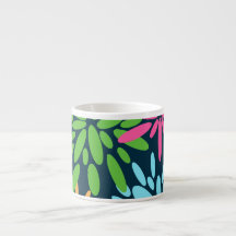 Abstract Colourful Fireworks Flowers Speciality Mu