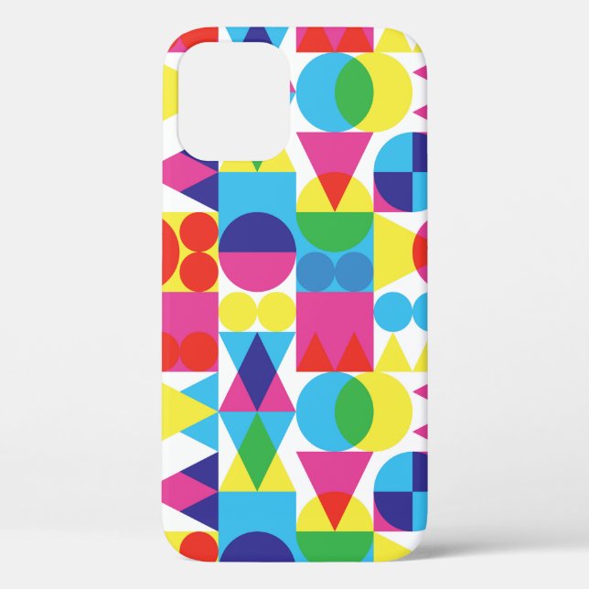 Abstract colourful geometric pattern design. Case-Mate iPhone case (Back)