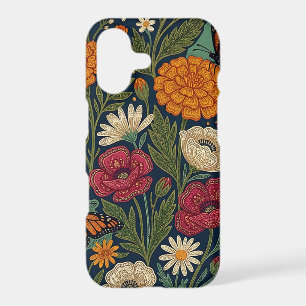Abstract Colourful Indian Butterflies iPhone Cases
