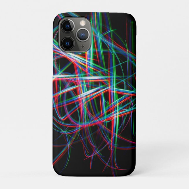 Abstract colourful light streaks Case-Mate iPhone case (Back)