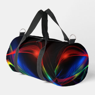 Abstract Colourful Lights Duffle Bag