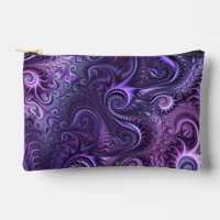 Abstract Colourful Lilac & Violet Spiral Pattern