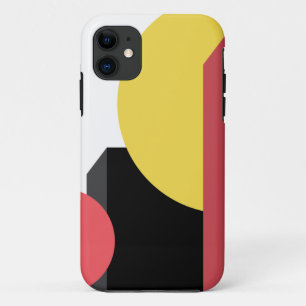 Abstract, colourful, modern, simple, vibrant desig iPhone 11 case