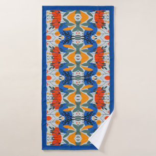 Abstract Colourful Nature Bath Towel Set