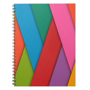 Abstract Colourful Notebook