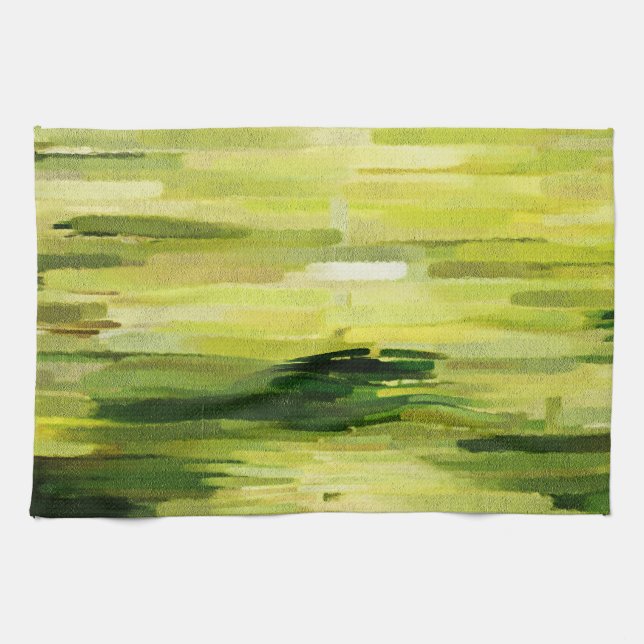 Abstract Colourful Painting Art Kitchen Towel (Horizontal)
