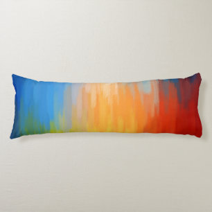 Abstract Colourful Painting Body Cushion