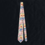 Abstract Colourful Pastel Flowers Floral Pattern Tie<br><div class="desc">Abstract Colourful Pastel Flowers Floral Pattern</div>