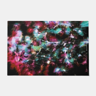 Abstract, colourful pattern, bright, elegant doormat