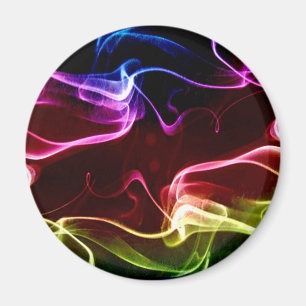 Abstract Colourful  Pattern Magnet