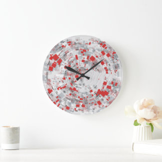Abstract Colourful Quantum Chaos Pattern  Large Clock