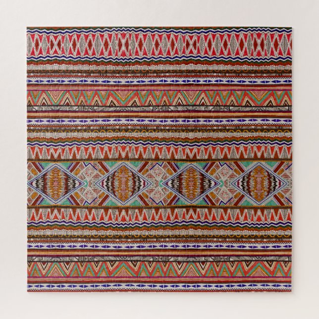 Abstract Colourful: Seamless Pattern Background. Jigsaw Puzzle (Vertical)