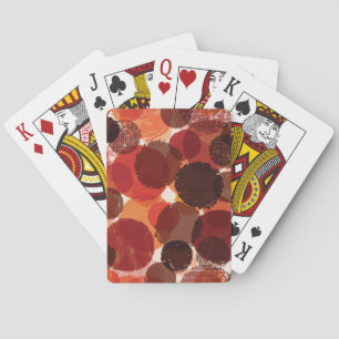 Abstract Colourful Seamless Patterns Collection Playing Cards
