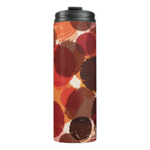Abstract Colourful Seamless Patterns Collection Thermal Tumbler