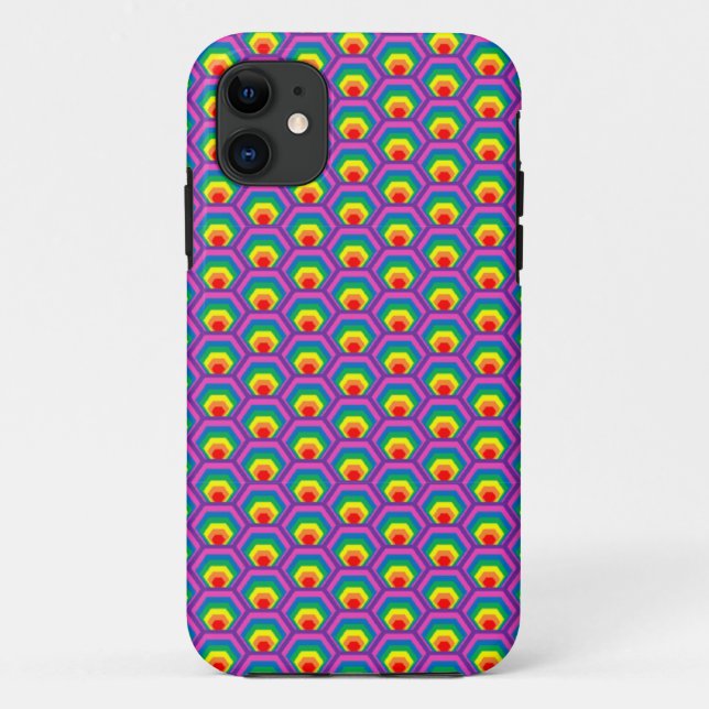 Abstract colourful shapes Case-Mate iPhone case (Back)