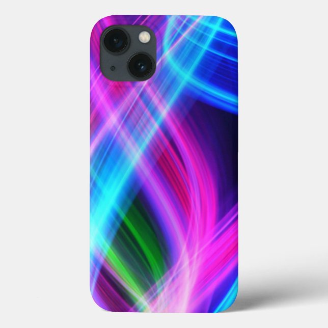 Abstract Colourful Smoke Case-Mate iPhone Case (Back)