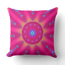 Abstract Colourful Sun and Star Prism