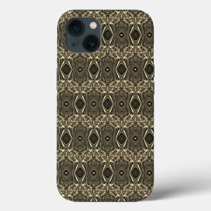 Abstract Colourful Twirl Pinched Half Brick / Sepi iPhone 13 Case