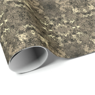 Abstract Colourful Twirlers / Mirror / Sepia / Wrapping Paper