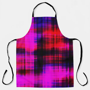 Abstract colourful vintage pattern apron