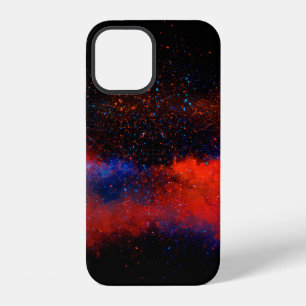 Abstract Colourful watercolor painting background, iPhone 12 Case