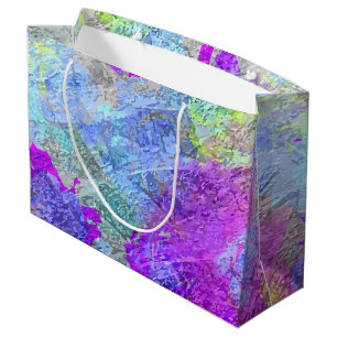 Abstract Colours 2 Large Gift Bag