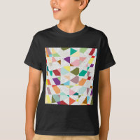 Abstract Colours Damask