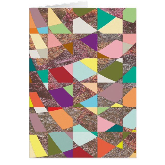 Abstract Colours Glitter (Front)