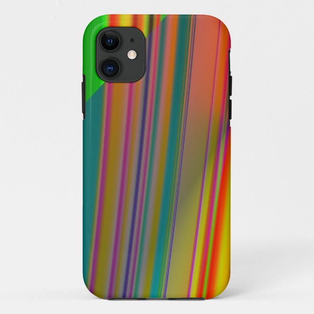 Abstract Colours iPhone Case (Back)