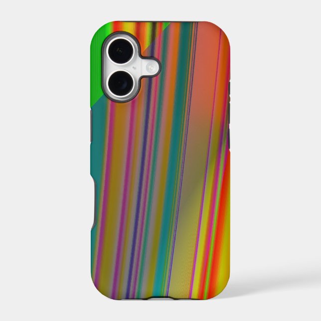 Abstract Colours iPhone Case (Back)