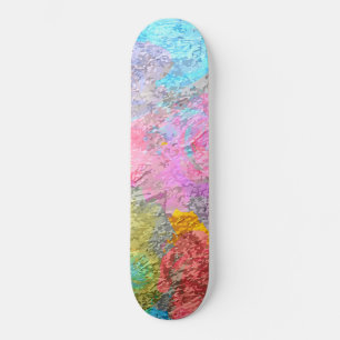 Abstract Colours Skateboard
