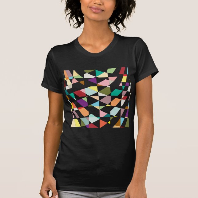 Abstract Colours Tapestry T-Shirt (Front)