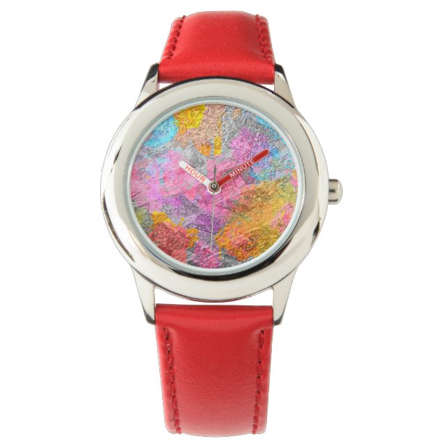 Abstract Colours Watch (Front)