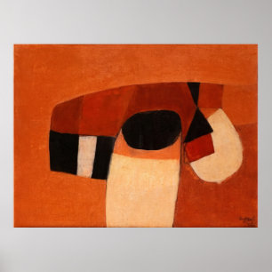 abstract composition 1975 poster