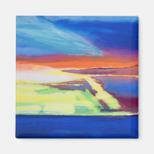 Abstract composition magnet
