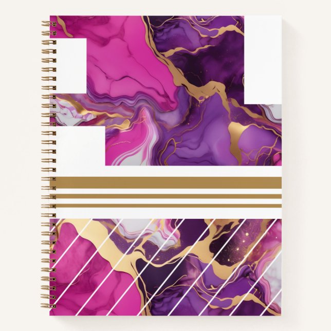 Abstract Composition Notebook  (Front)